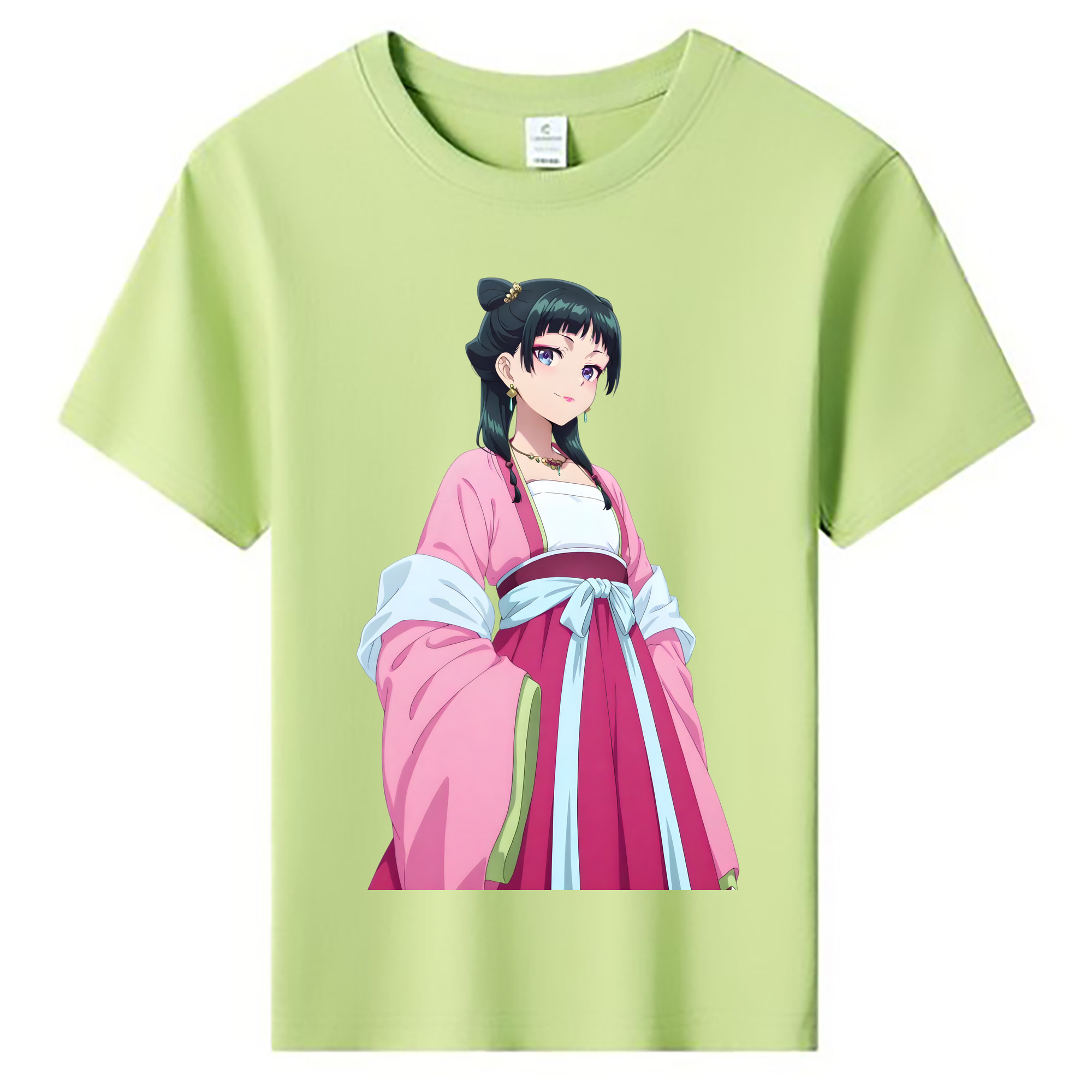 （画像用） 薬屋のひとりごと The Apothecary Diaries 綿100％キッズTシャツ（フロントプリント）